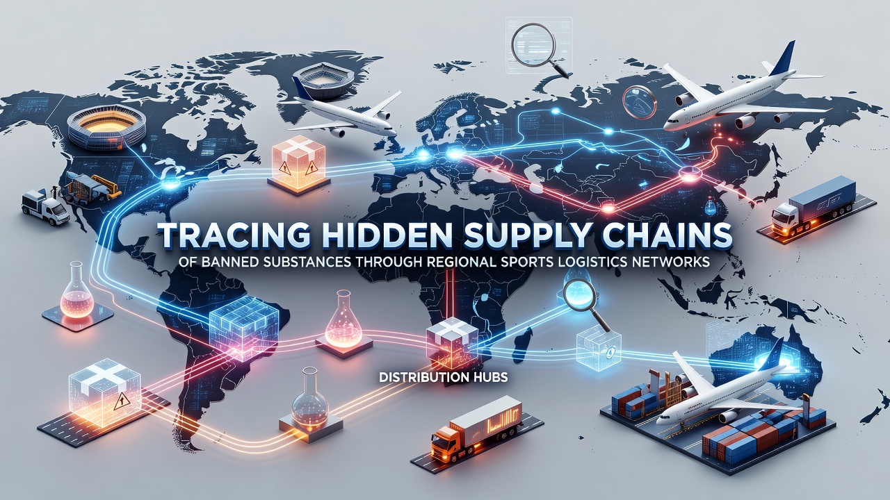 Tracing Hidden Supply Chains of Banned Substances Through Regional Sports Logistics Networks